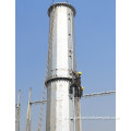 Power Transmission Line Galvanized Steel Pole Towers